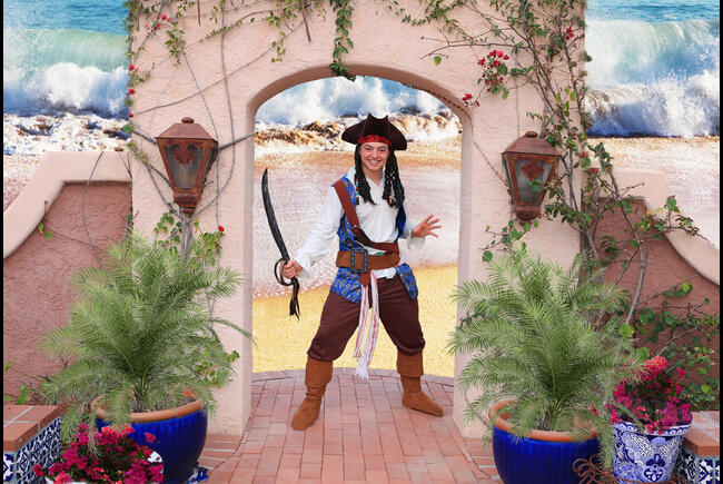 Pirate Captain - Fair Maidens & Masks Character
